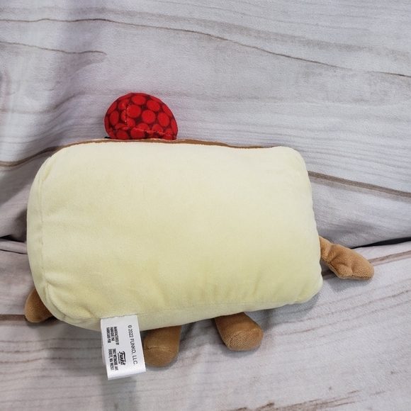 Funko Gamer Desserts Jiggly Cheesecake Plush Stuffed Toy Fruit Top 8 Inch 2022 - Picture 6 of 9